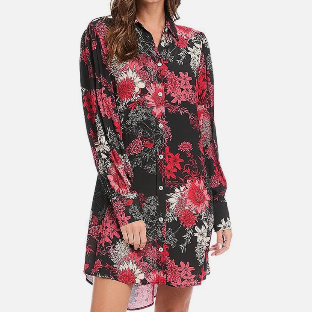 Brand New No tag Karen Kane woman’s collared mini shirt dress